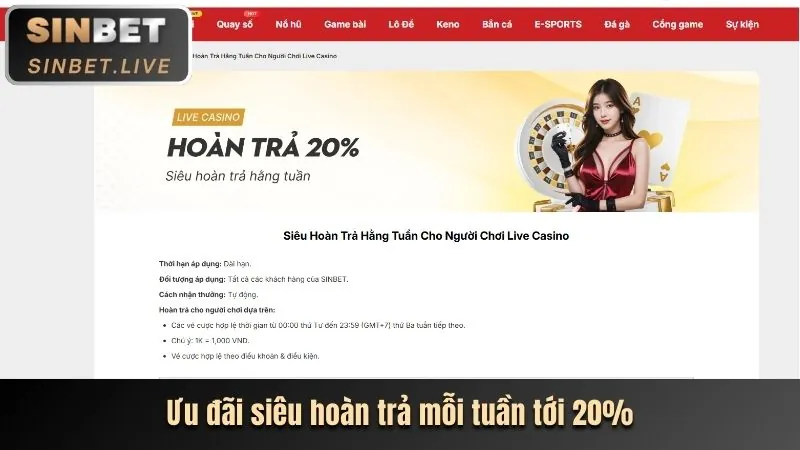 Hoàn trả hàng ngày zabet win